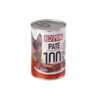 کنسرو سگ رد اسپرینگ طعم گوساله وزن ۴۰۰ گرم