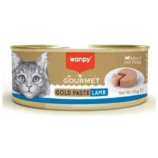کنسرو گربه ونپی Wanpy Gourmet Gold Paste Lamb پته بره 85 گرمی مخصوص گربه بالغ