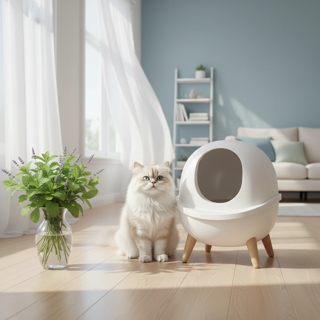 خداحافظی با بوی بد خاک گربه: ۷ ترفند طلایی برای خانه‌ای همیشه خوشبو