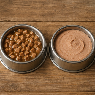 تفاوت چانک با پته در غذای حیوانات خانگی 🐶🐱