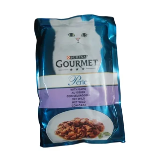 پوچ گورمت طعم گوشت شکار وزن ۸۵ گرم