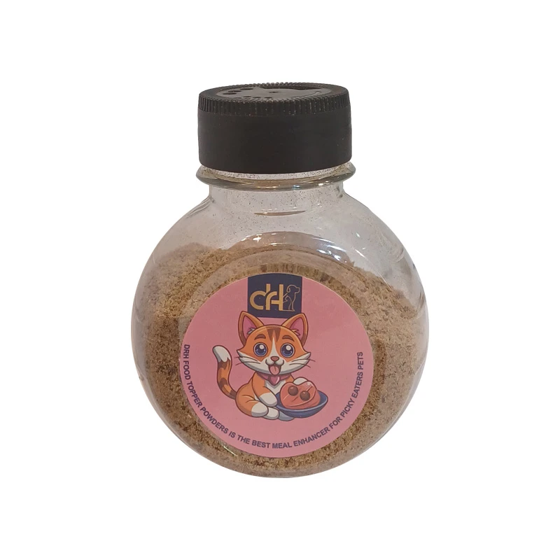 پودر چاشنی غذای سگ و گربه دکتر اچ طعم بره وزن ۸۰ گرم