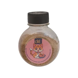 پودر چاشنی غذای سگ و گربه دکتر اچ طعم بره وزن ۸۰ گرم