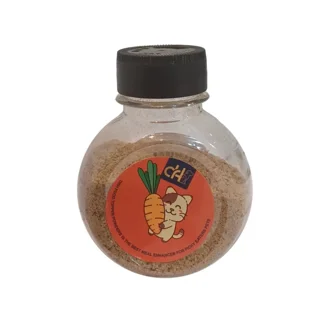 پودر چاشنی غذای سگ و گربه دکتر اچ طعم سبزیجات وزن ۸۰ گرم