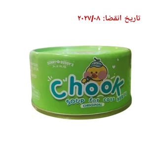 کنسرو گربه چوک طعم مرغ وزن ۸۵ گرم