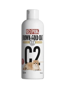 شامپو مخصوص گربه های قهوه ای و طلایی  رد اسپرینگ ۳۰۰ میلی لیتری