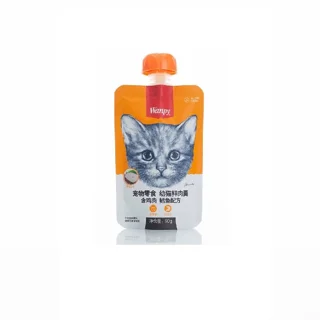 پودینگ گربه ونپی طعم مرغ و ماهی وزن ۹۰ گرم