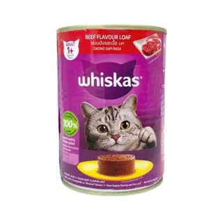 کنسرو پته گربه ویسکاس طعم گوشت گاو وزن ۴۰۰ گرم