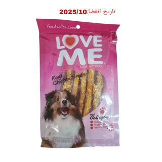 تشویقی سگ لاومی دورپیچ مرغ وزن ۶۰ گرم