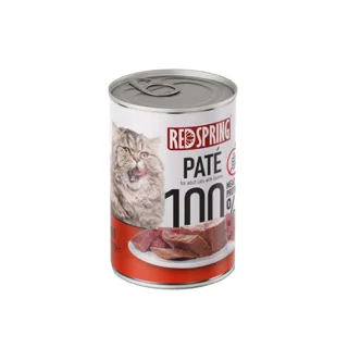 کنسرو گربه رداسپرینگ طعم گوساله خالص وزن ۴۰۰ گرم