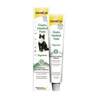 خمیر تقویتی گربه جیم کت (GimCat) مدل Gastro Intestinal (مخصوص گوارش) ۵۰ گرم